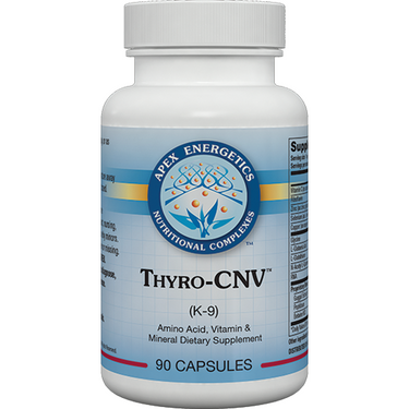 Thyro-CNV (K-9) - Apex Energetics - Supports Intracellular Enzyme processes of the Thyroid to Improve T4 to T3 Conversion